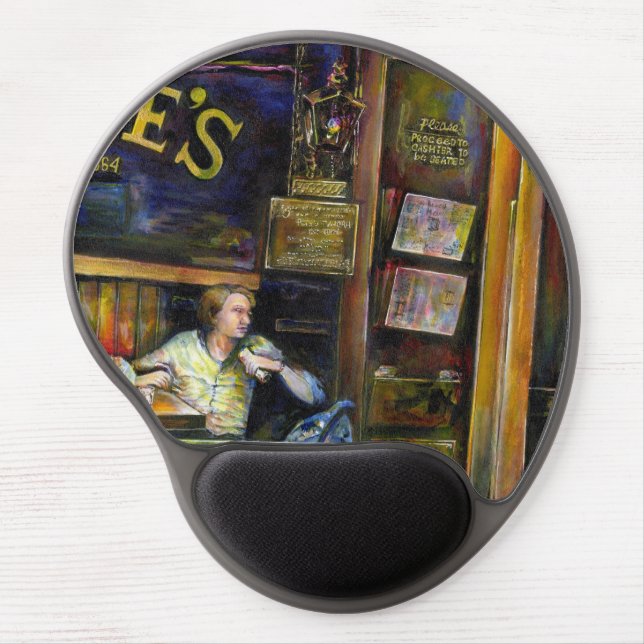 Haunted by the Amorphous Shape of Shadows Gel Mouse Pad (Front)