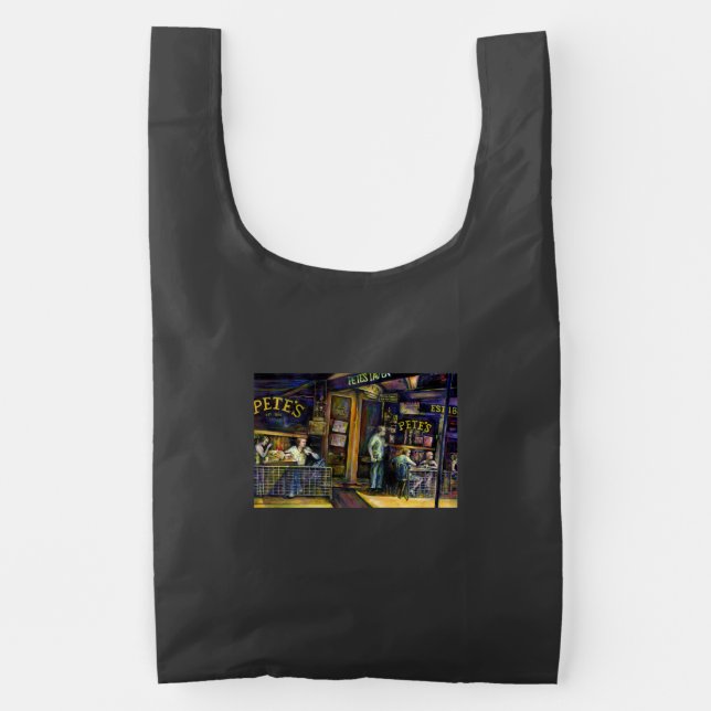 Haunted by the Amorphous Shape of Shadows Reusable Bag (Front)