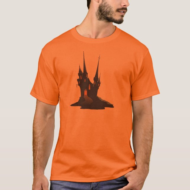 Haunted Castle Halloween Shirt (Front)