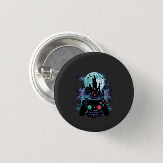 Haunted Castle Horror Gamer Design Button