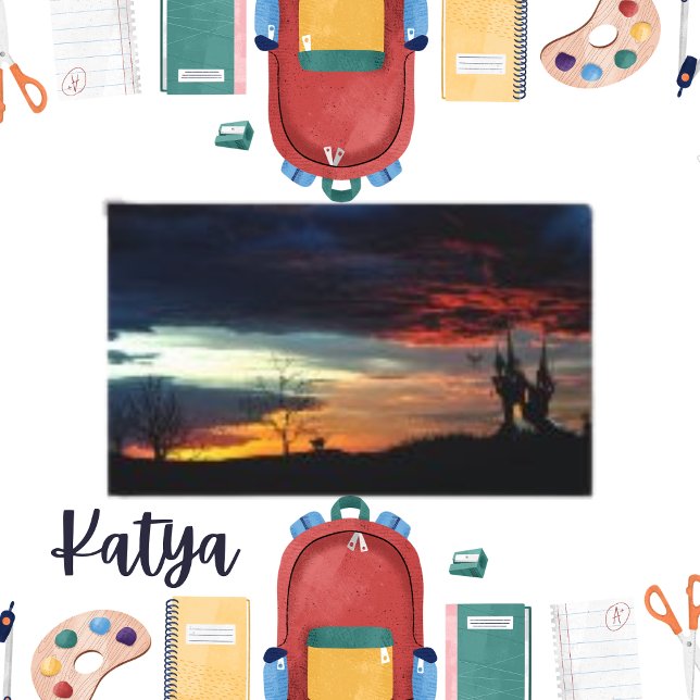 Haunted Castle Photo Scary Dusk Canvas Print (Creator Uploaded)