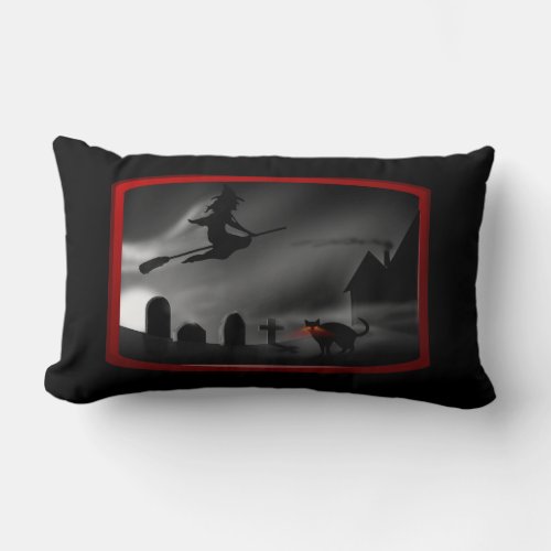 Haunted Cemetery _ Lumbar Pillow