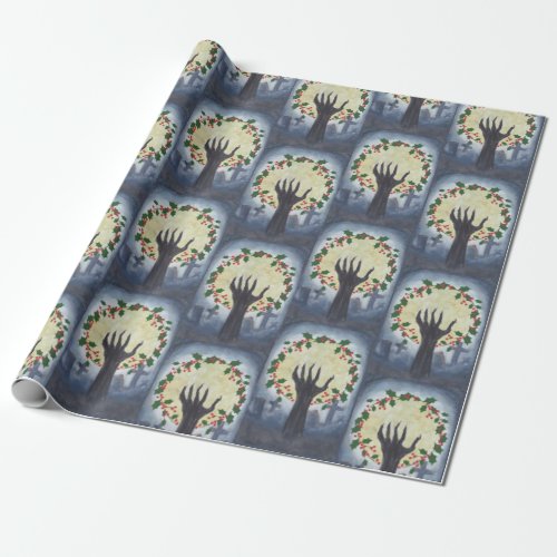Haunted Christmas Wrapping Paper