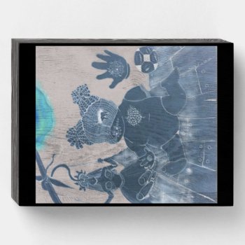 Haunted Dolls Wood Box Sign by UndefineHyde at Zazzle