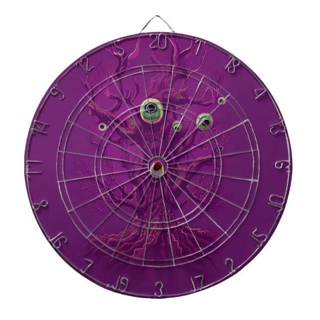 Haunted Dream Tree Dart Board (Front)