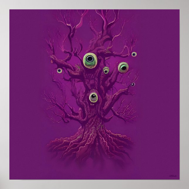 Haunted Dream Tree Poster (Front)