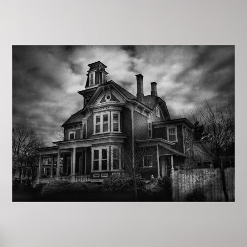Haunted _ Flemington NJ _ Spooky Town Poster
