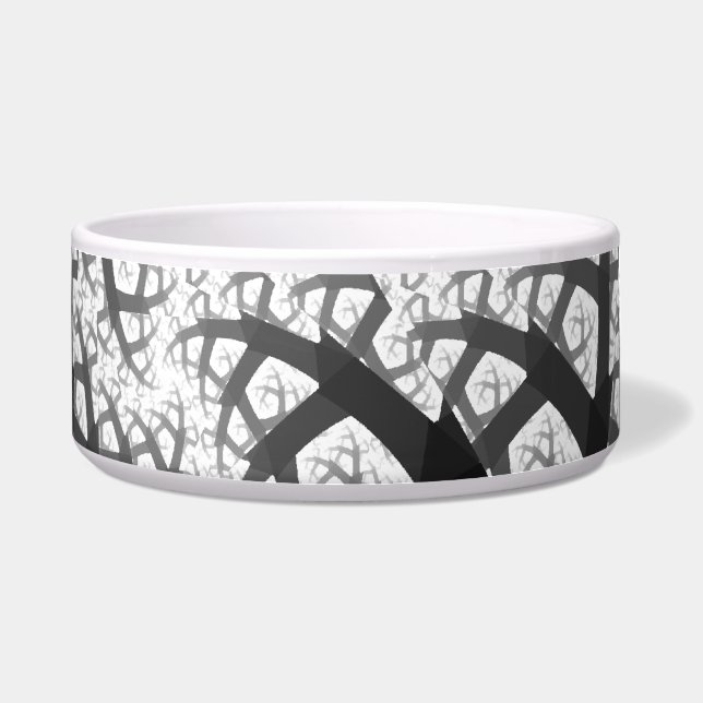 Haunted Forest Dog Bowl (Front)