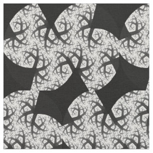 Haunted Forest Fractal Patterned Craft Fabric