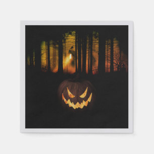 Haunted Forest Halloween Napkins