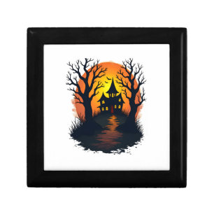Haunted Forest � Spooky Halloween Nature Tee Gift Box