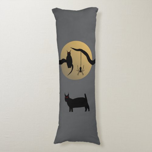 Haunted Full Moon Body Pillow