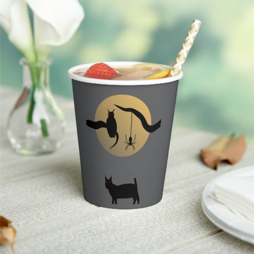 Haunted Full Moon Paper Cup