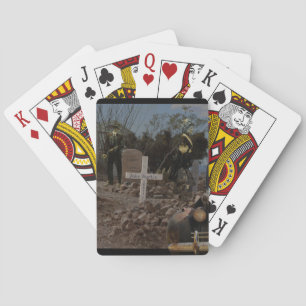 Haunted Graveyard in Tombstone Poker Cards