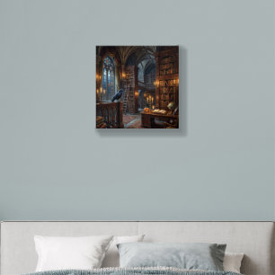 ☕ Haunted Greenhouse Café Wall Art Cozy Hallowee Wood Photo Tile