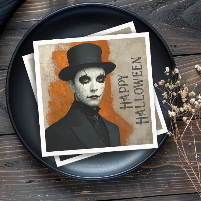 Haunted Halloween Adult Costume Party Napkins (Creator Uploaded)