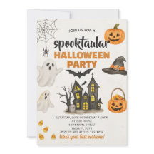 Haunted Halloween Celebration Invitation