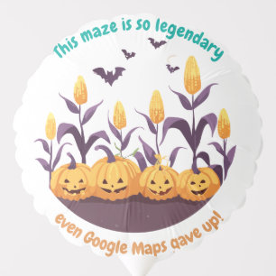 Haunted Halloween Corn Field Balloon