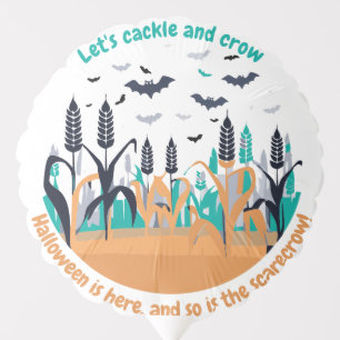 Haunted Halloween Corn Field Balloon