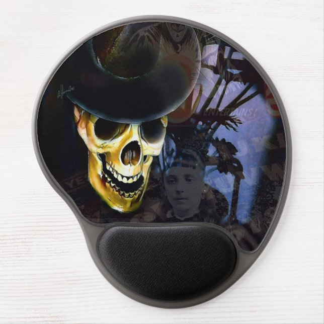 Haunted Halloween Mouse Pad (Front)