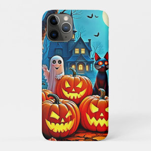 Haunted Halloween Night Design iPhone 11 Pro Case