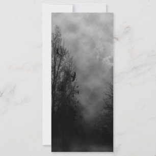 Haunted Halloween Sky with Ravens