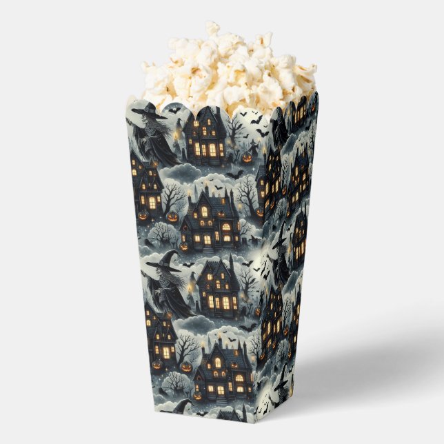 Haunted Halloween Theme Favor Boxes (Popped)