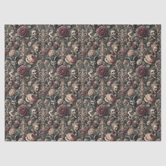 Haunted Harmonics – Gothic Victorian  Tissue Paper (Front)