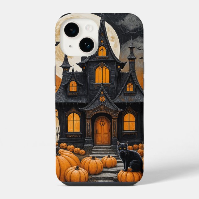 Haunted Harvest Night Iphone Case (Back)