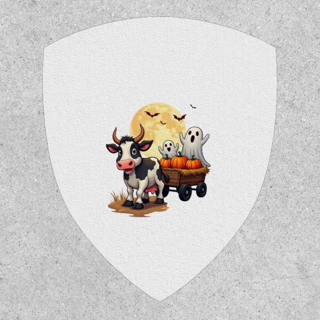 Haunted Hayride Cow Patch (Front)