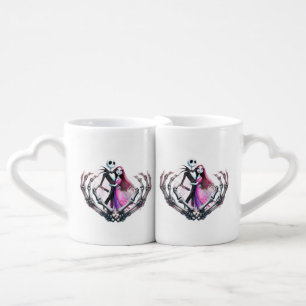 Haunted Hearts: Jack & Sally Lovers’ Mug Set