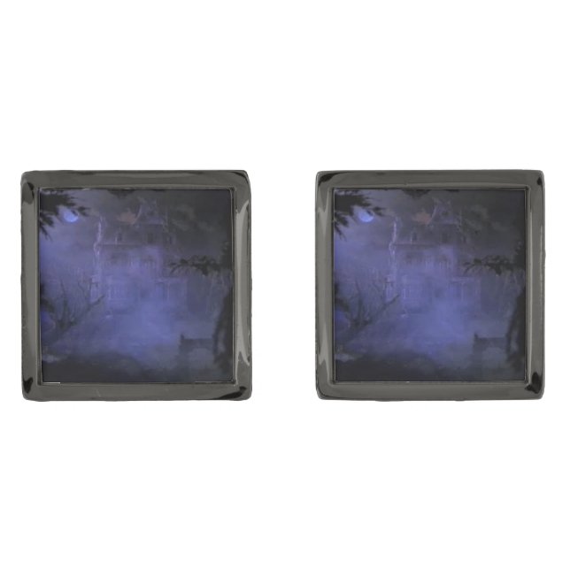 Haunted Hill House Cufflinks (Front)