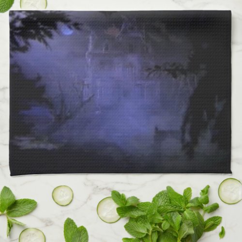 Haunted Hill House Kitchen Towel