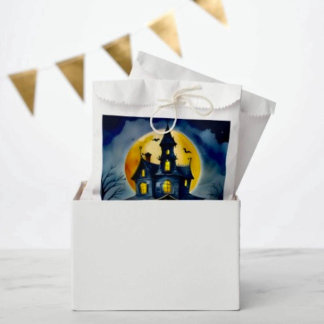 Haunted Hollow & Moon Favor Bag