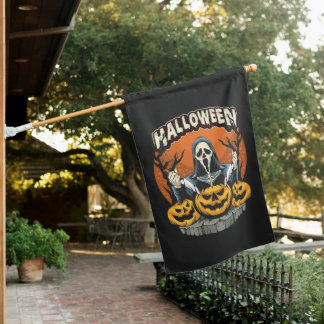 Haunted Home Decor: Our Halloween House Flag