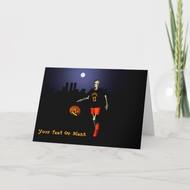 Haunted Hoops Card (Front)