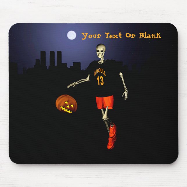 Haunted Hoops Mouse Pad (Front)