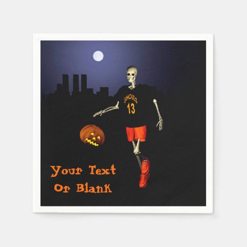 Haunted Hoops Napkins