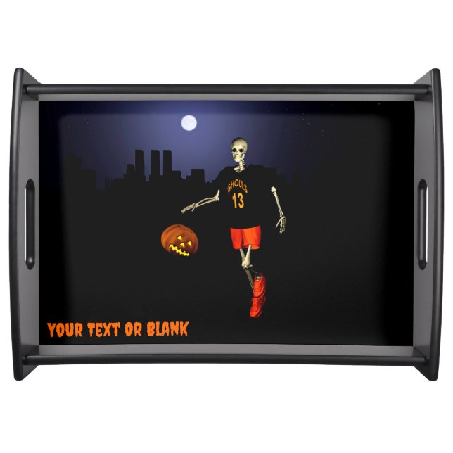 Haunted Hoops Serving Tray (Front)