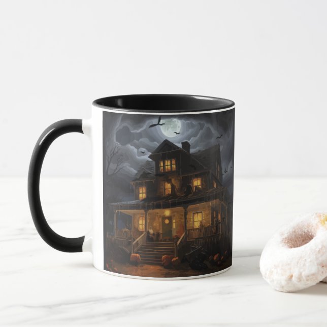 Haunted Horizons Mug (With Donut)