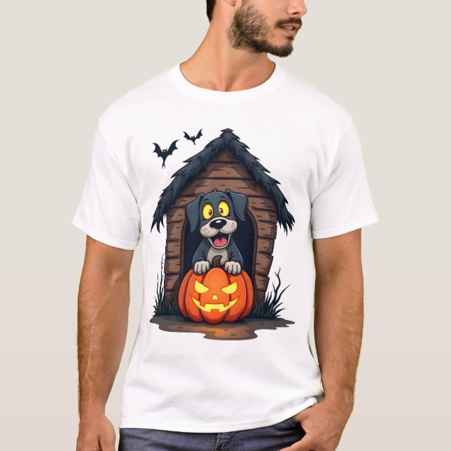 Haunted Hound House T-Shirt (Front)