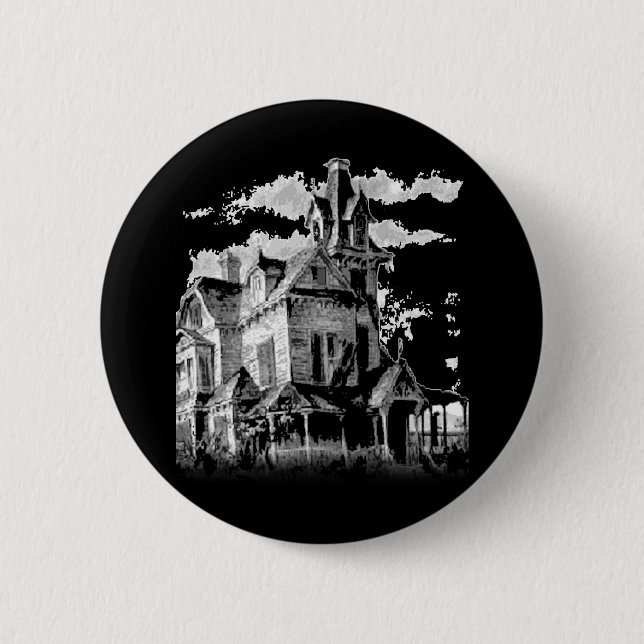 HAUNTED HOUSE BUTTON (Front)
