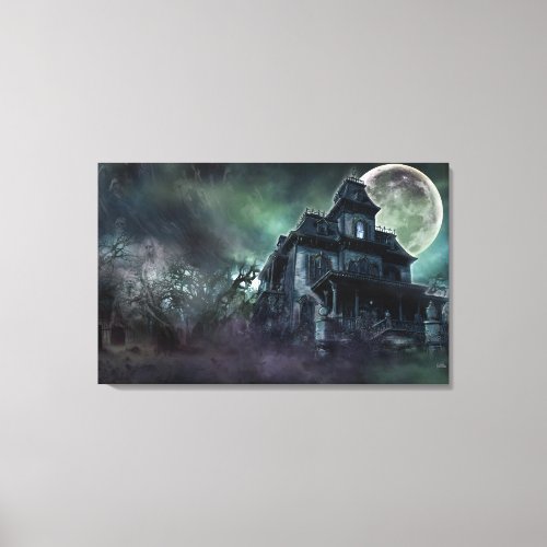 Haunted House Canvas Print