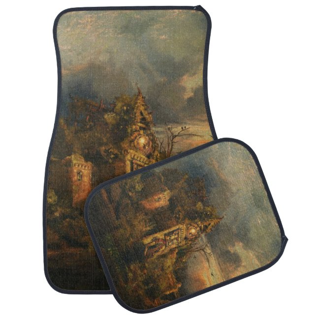 Haunted House  Car Floor Mat (Set)