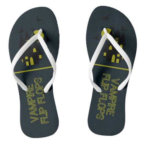 Haunted House Flip Flops