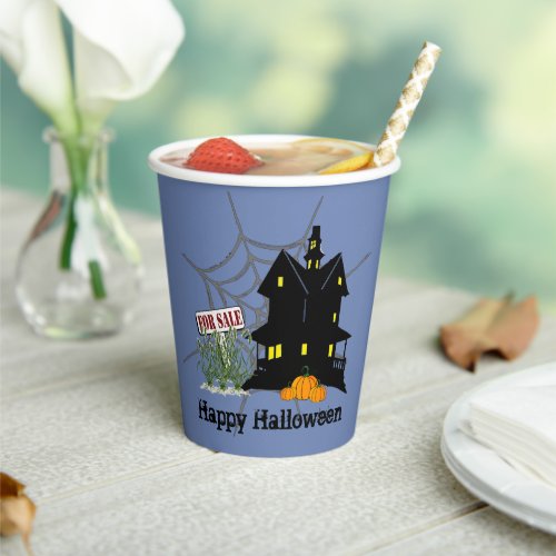 Haunted House For Sale Paper Cup