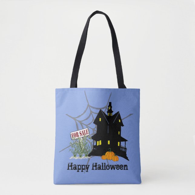Haunted House For Sale Tote Bag (Front)
