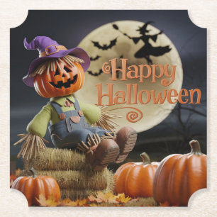 Haunted House Halloween Coaster