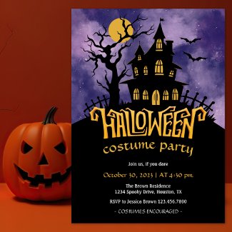 Haunted House Halloween Costume Party