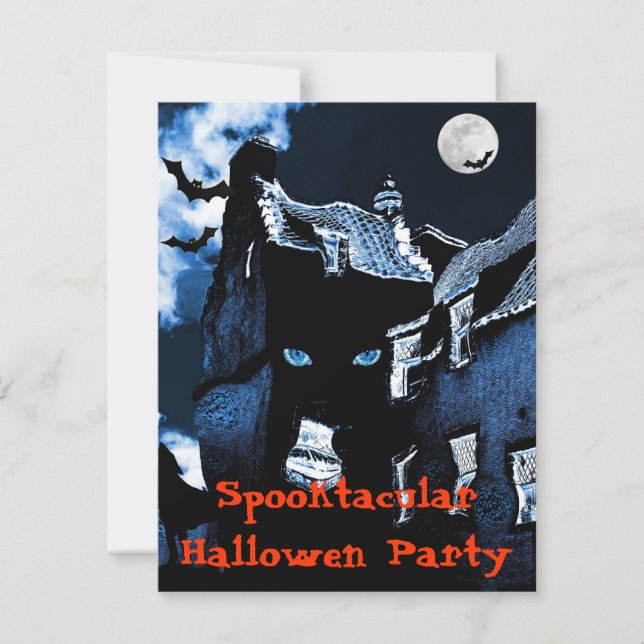 Haunted house Halloween party Invitation (Front)